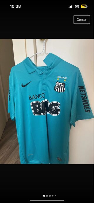 Camiseta Retro Santos Nike Teal