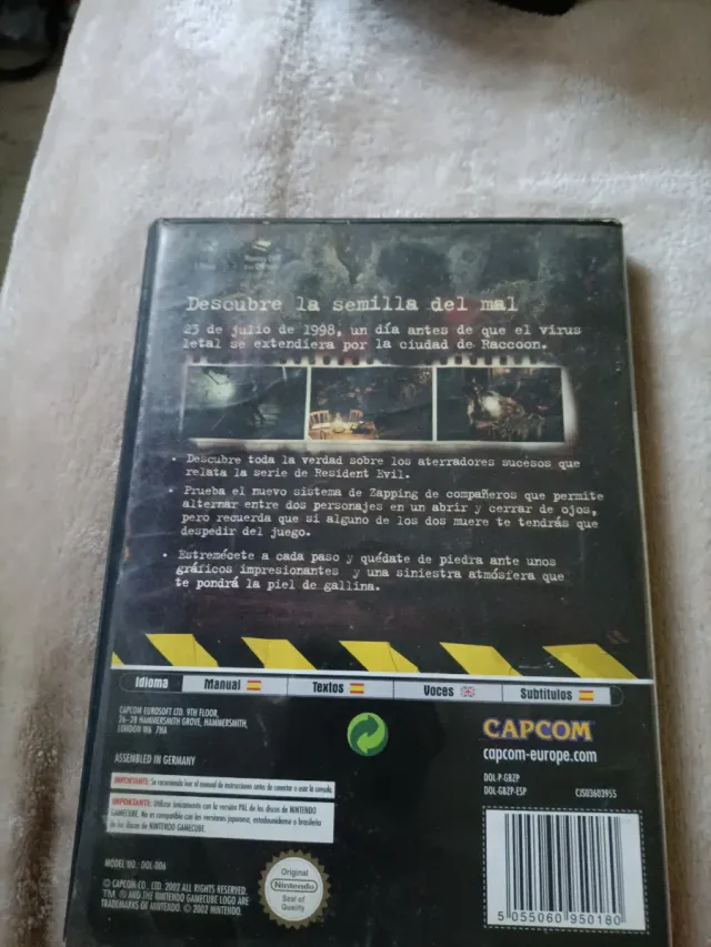 Resident Evil Zero Nintendo GameCube