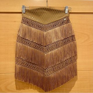 Falda Elisabetta Franchi flecos talla S