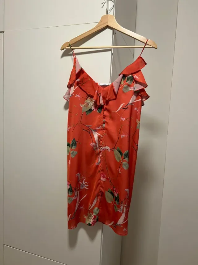 Vestido tirantes Mango estampado floral