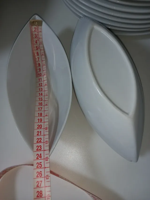 Fuente de servicio barco porcelana.