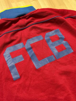 Felpa Nike Barcellona Vintage Taglia M Y2K crop