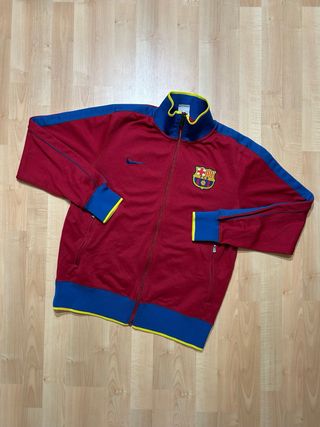 Felpa Nike Barcellona Vintage Taglia M Y2K crop