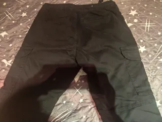 Pantalón cargo negro