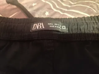 Pantalón cargo negro