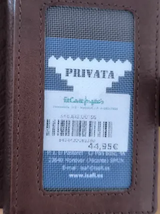 Cartera Hombre