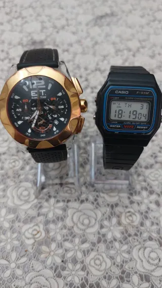 3 Orologi: Casio, ET, DG lacoste 