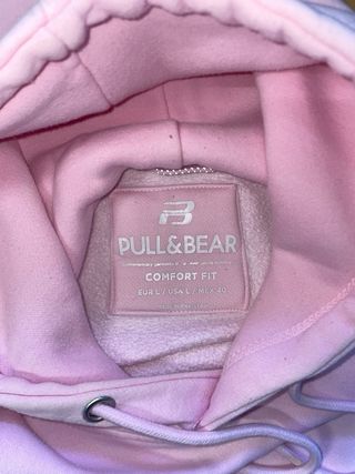Sudadera rosa Pull&Bear