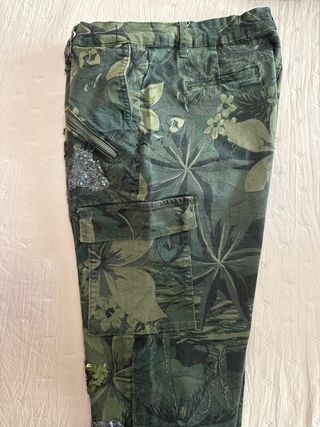 Pantalón Desigual estampado floral mujer T.46