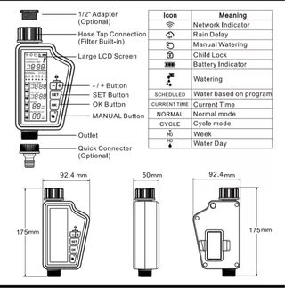 Programador Riego Wifi Avatto SWT60