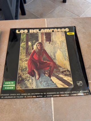 Vinilo Los Relampagos Serie Etiqueta Verde