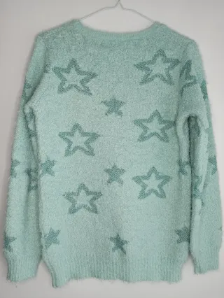 Blusa de punto con estrellas