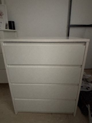 Cómoda Mini Blanca Nueva
