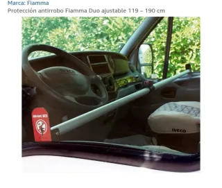 Protección antirrobo Fiamma Duo Safe 119-190cm