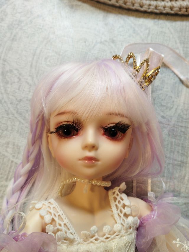 Muñeca Kiligdoll Morada con Accesorios