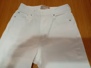 Pantalón vaquero blanco JJXX