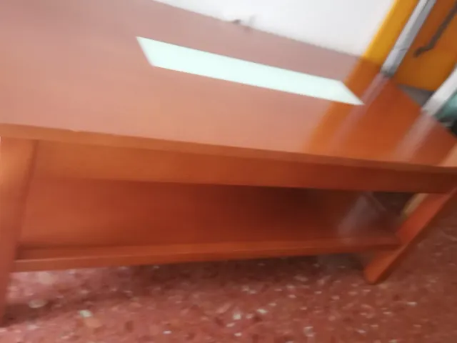 Mesa de centro elevable de madera