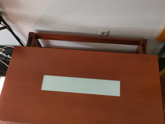 Mesa de centro elevable de madera