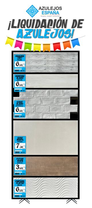 Azulejos España: Liquidación de Azulejos