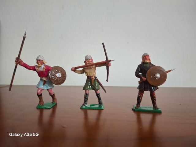 Soldados de Plástico Vikingos Cherlea