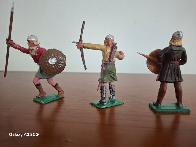 Soldados de Plástico Vikingos Cherlea