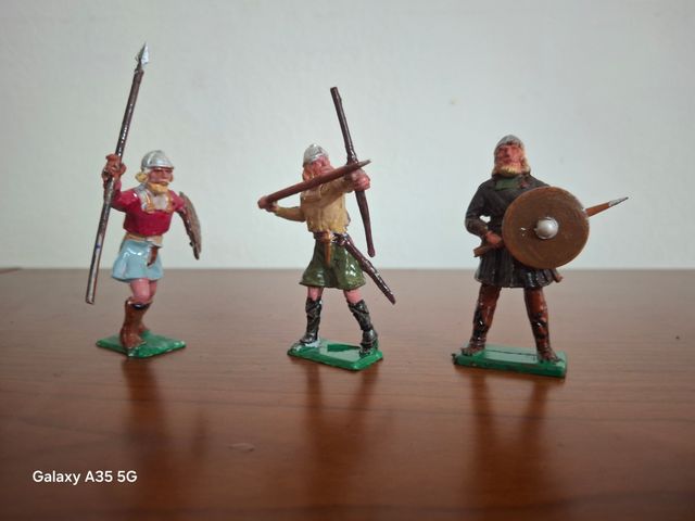 Soldados de Plástico Vikingos Cherlea