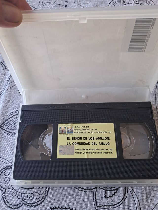 Lote 4 Film VHS: Il Signore degli Anelli...