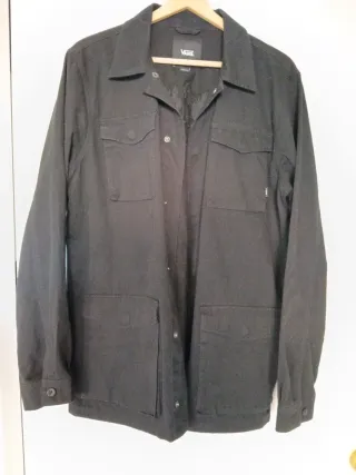 Sobrecamisa Vans Negra Hombre