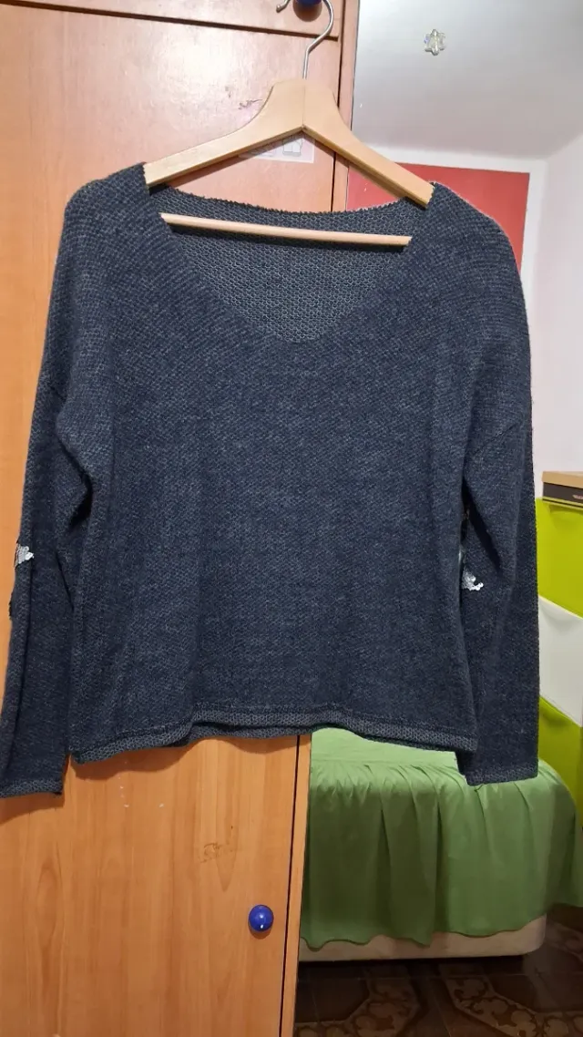 Jersey mujer gris
