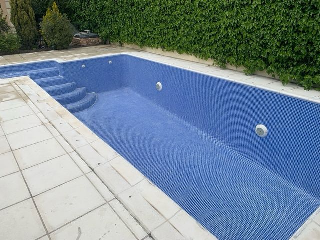 Lechada y limpieza de piscinas