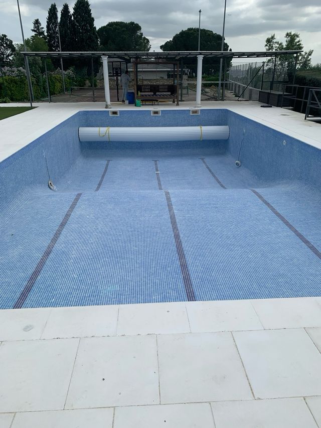 Lechada y limpieza de piscinas