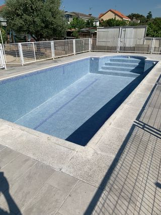 Lechada y limpieza de piscinas