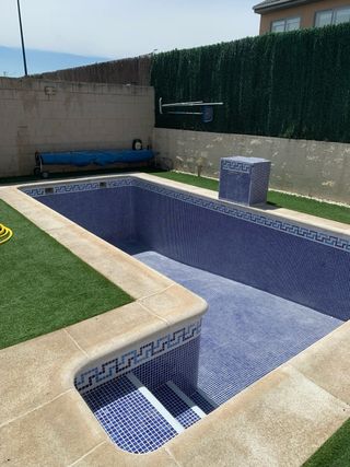 Lechada y limpieza de piscinas