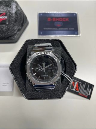 Reloj G-SHOCK Plata y Negro