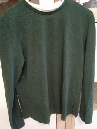 Camiseta verde chico