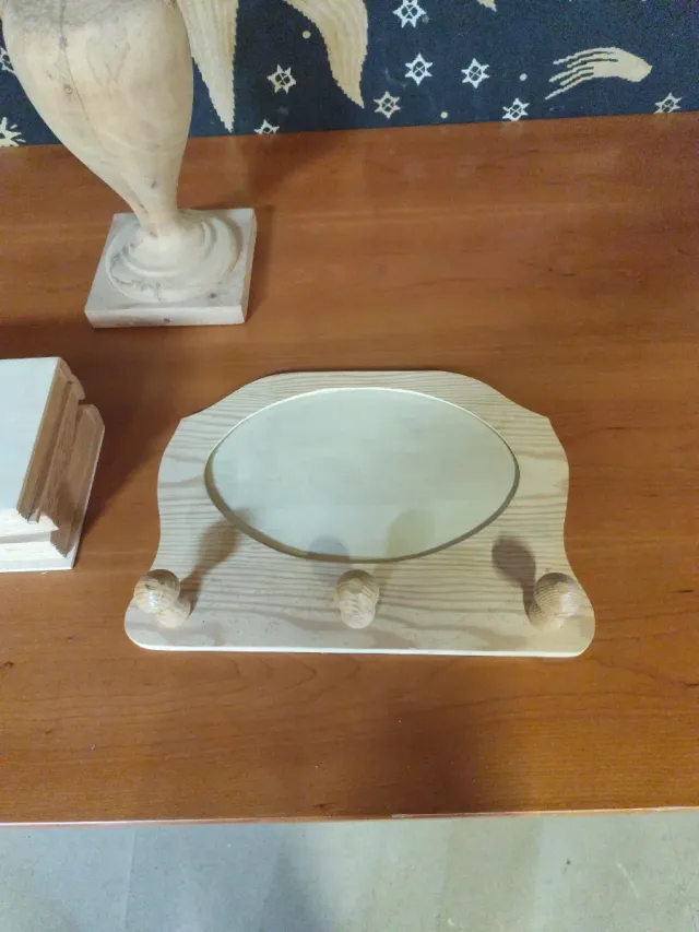 Lote manualidades madera 3 artículos para hacer