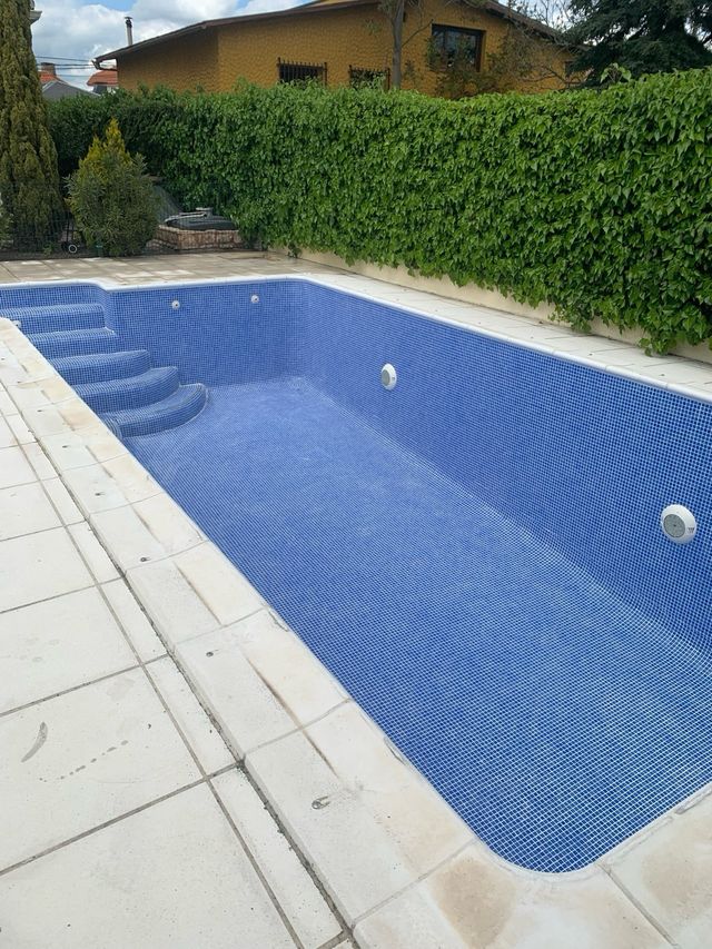 Lechada y limpieza de piscinas