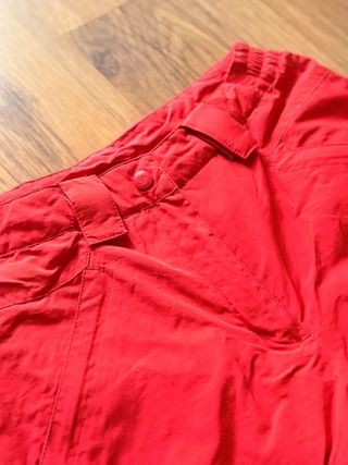Pantaloni da sci rossi