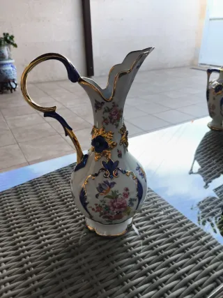 Jarrón de porcelana pintado a mano
Porce.portugal
