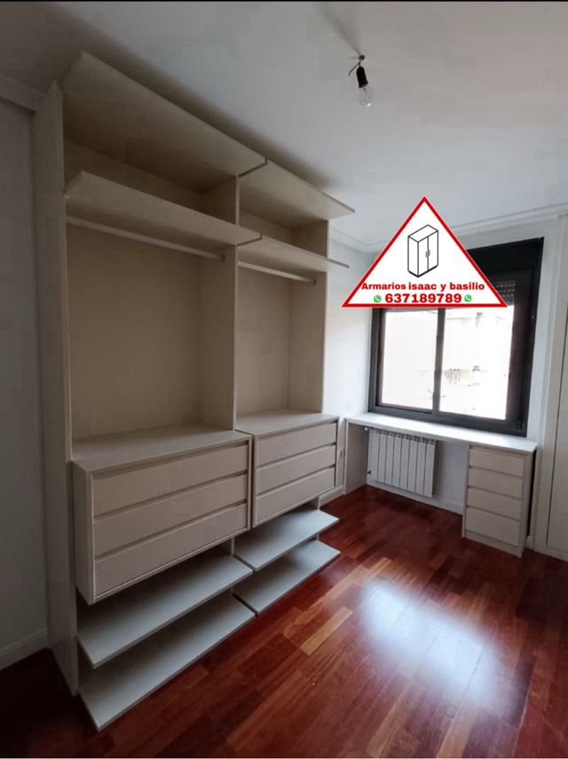 Armario vestidor a medida
