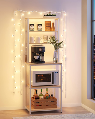 Scaffale da Cucina, Supporto per Forno a Microonde