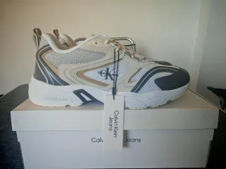 Zapatillas Calvin Klein Jeans Beige/Blanco
