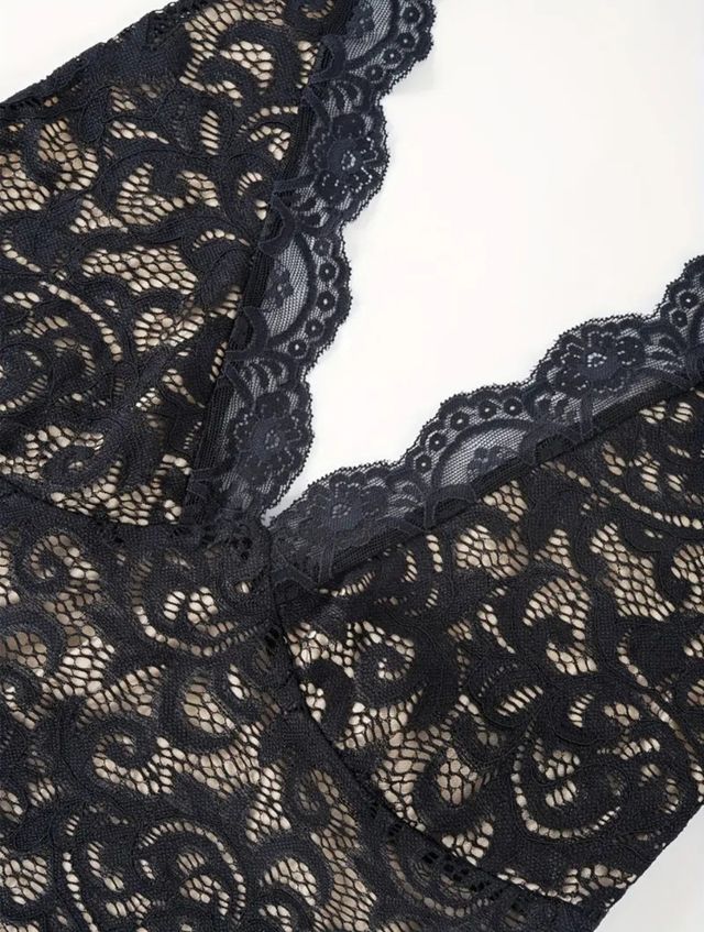 Vestido encaje negro XS