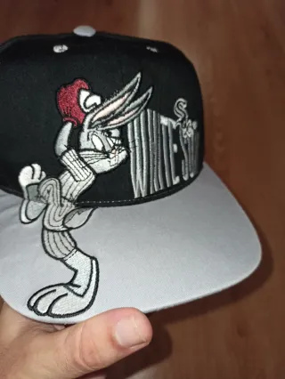 Gorra Vintage Bugs Bunny White Sox