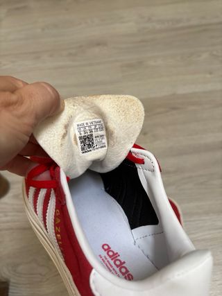 Zapatillas Adidas Gazelle Rojas Talla [Talla]