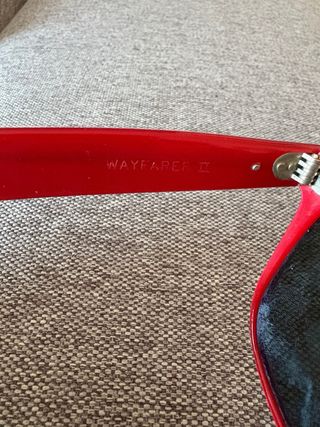 Gafas Ray-Ban B&L USA Rojas Originales