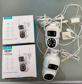 Reebiux Dual Lens 3K 6MP Security Cameras