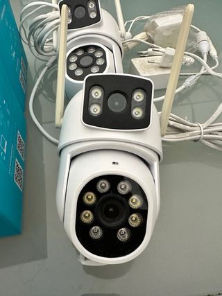Reebiux Dual Lens 3K 6MP Security Cameras