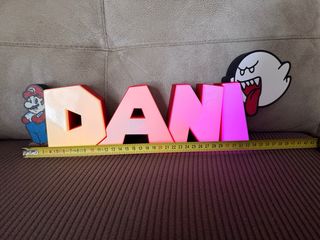 Lámpara personalizada Mario y Boo Impresión 3D