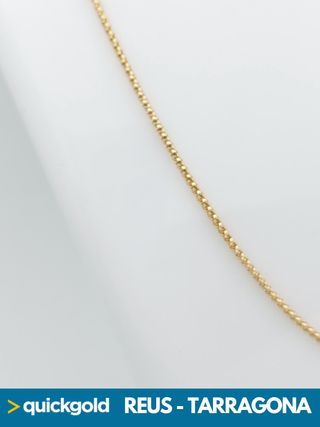 040-02-00422 GARGANTILLA ORO 18K TIPO CORDÓN